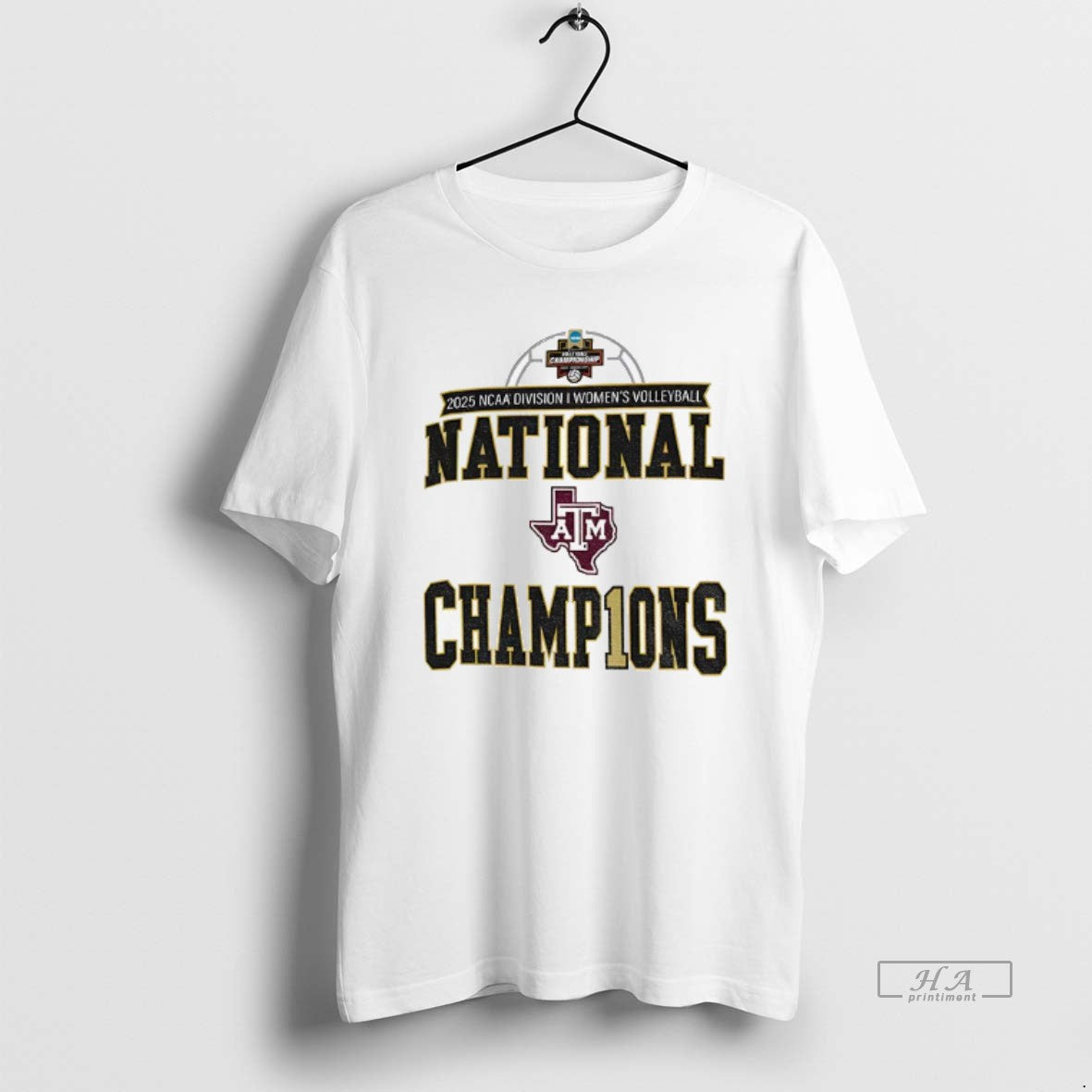Official Texas Am Aggies 2025 Ncaa Division I Volleyball National Champions - clothing by TeeHivey.com