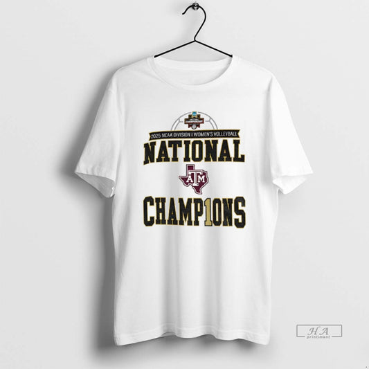 Official Texas Am Aggies 2025 Ncaa Division I Volleyball National Champions - clothing by TeeHivey.com