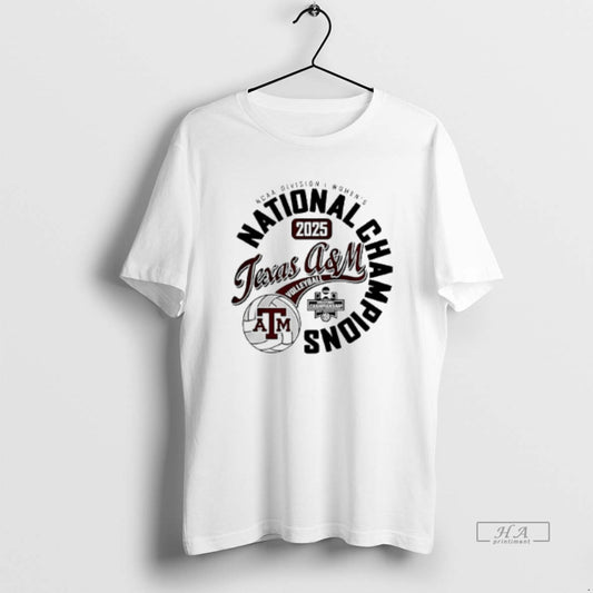Official Texas Am Aggies 2025 Volleyball National Champions Classic - clothing by TeeHivey.com
