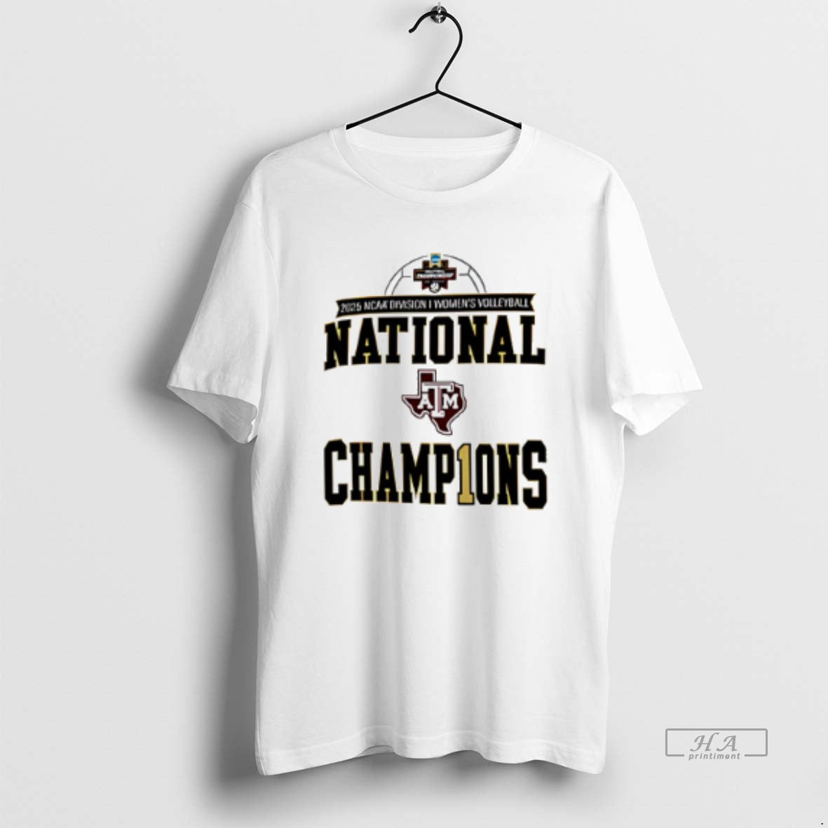 Official Texas Am Aggies Volleyball National Champions 2025 Logo - clothing by TeeHivey.com