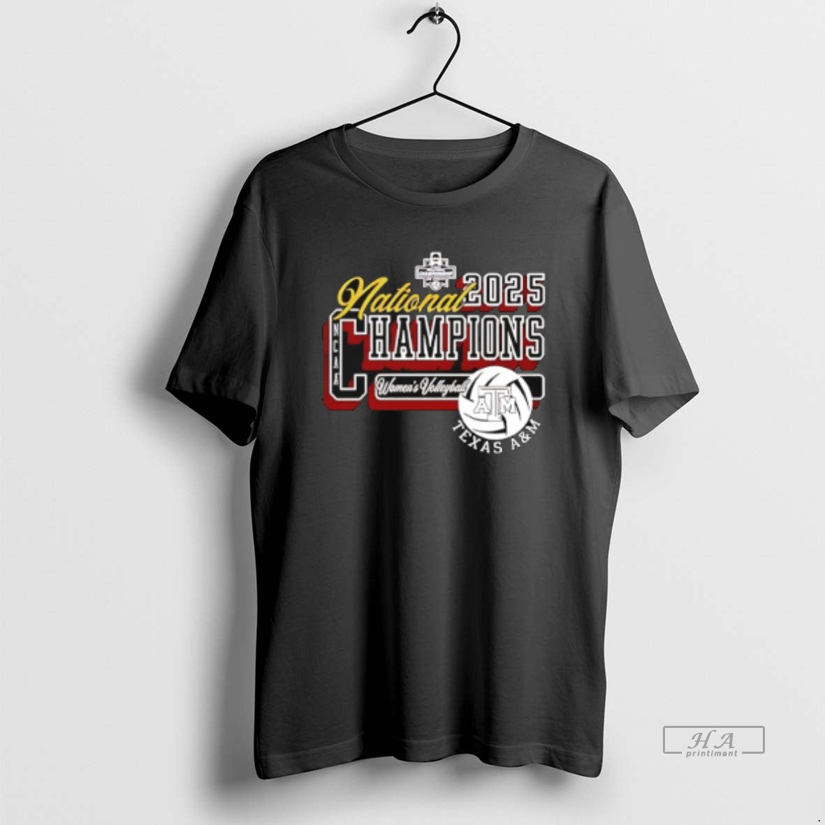 Official Texas Am Aggies Womens Volleyball 2025 National Champions Logo - clothing by TeeHivey.com