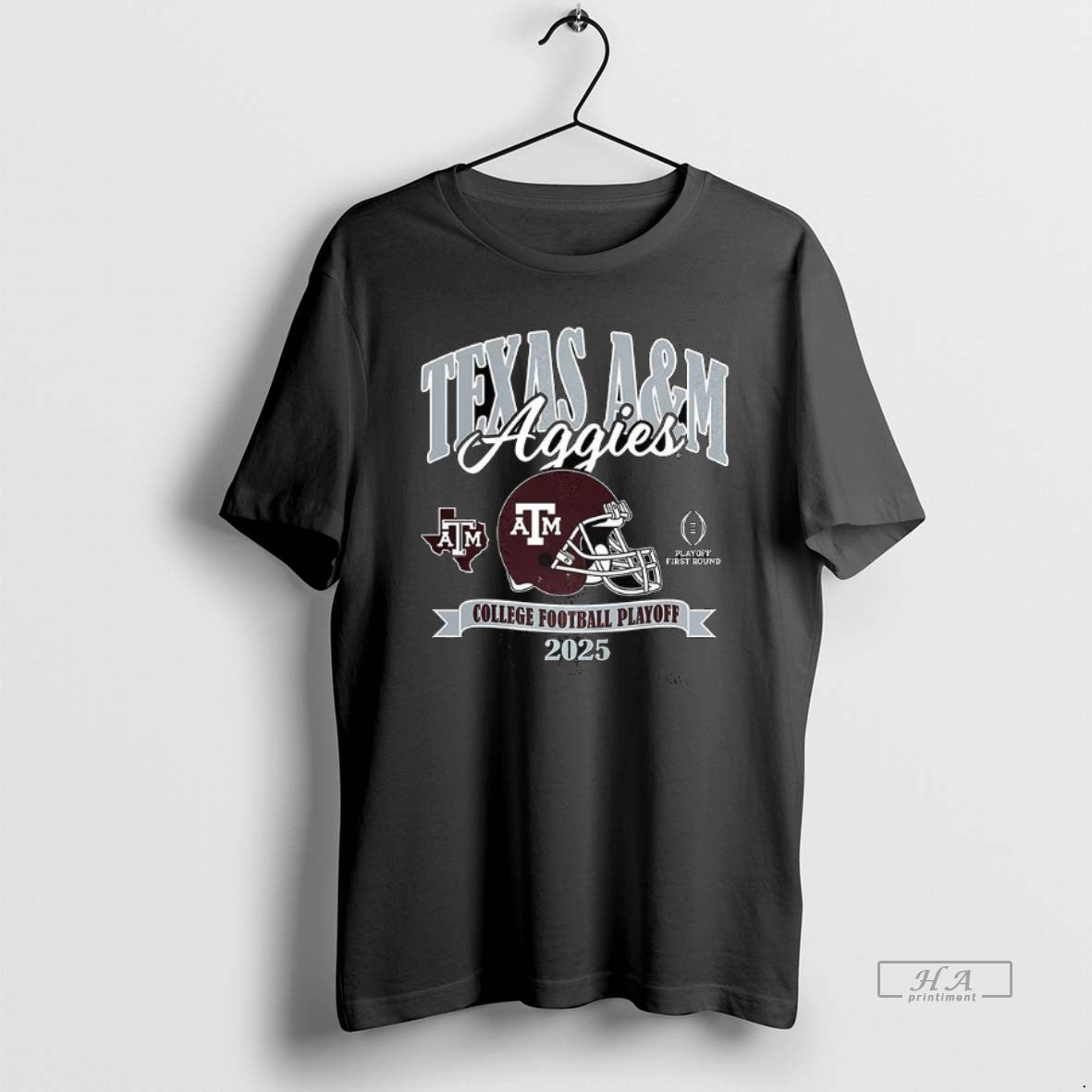 Official Texas Am College Football Playoff 2025 Helmet - clothing by TeeHivey.com