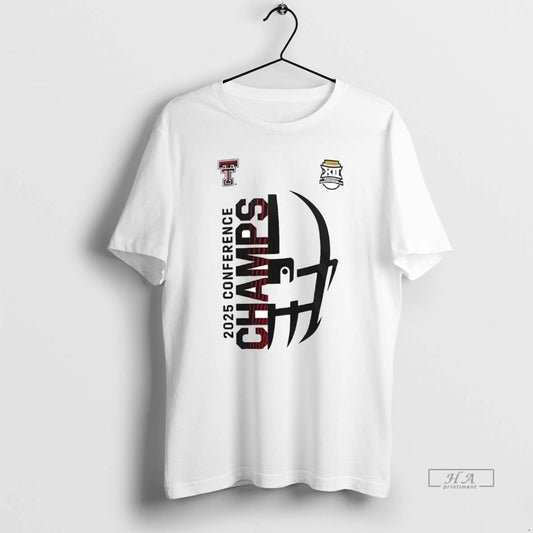 Official Texas Tech Red Raiders 2025 Conference Champs 2 Sided - clothing by TeeHivey.com