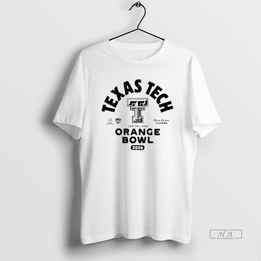 Official Texas Tech Red Raiders 2026 Capital One Orange Bowl Bound - clothing by TeeHivey.com