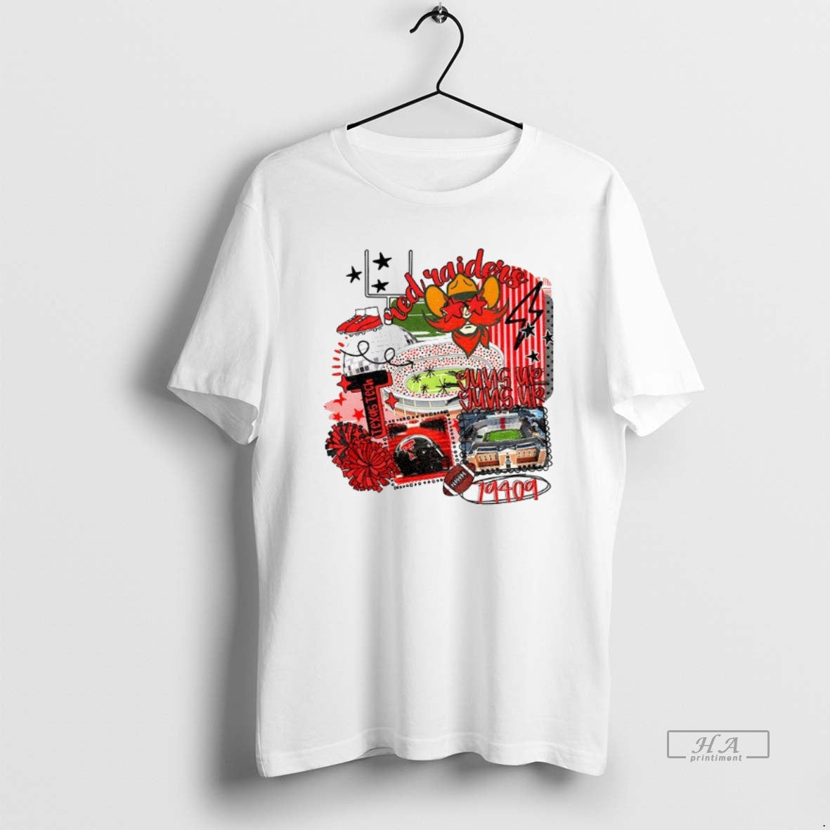 Official Texas Tech Red Raiders Mascot Game Day Football 2025 Guns Up 79409 - clothing by TeeHivey.com