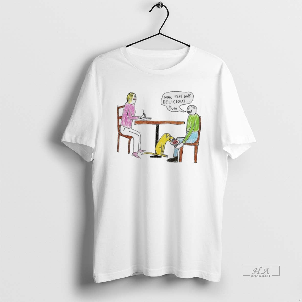 Official That Was Delicious Yum Family Drawing - clothing by TeeHivey.com