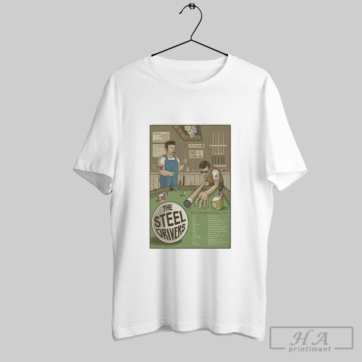 Official The Steeldrivers 20th Anniversary Fall Tour 2025 Dates - clothing by TeeHivey.com