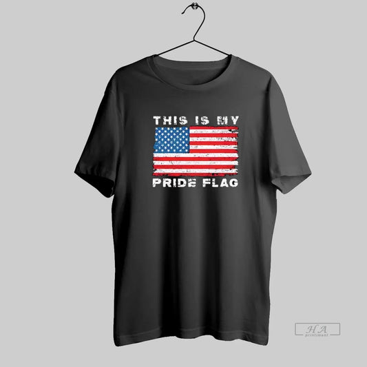 Official This Is My Pride Flag American Flag Retro - clothing by TeeHivey.com