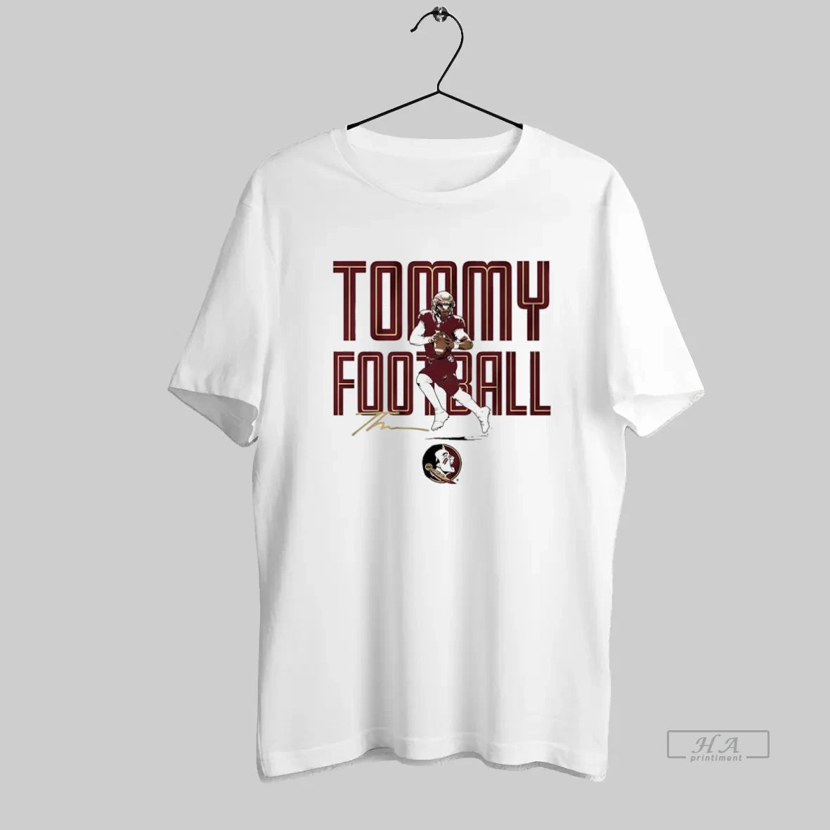 Official Tommy Castellanos Tommy Fsu Football Signature - clothing by TeeHivey.com
