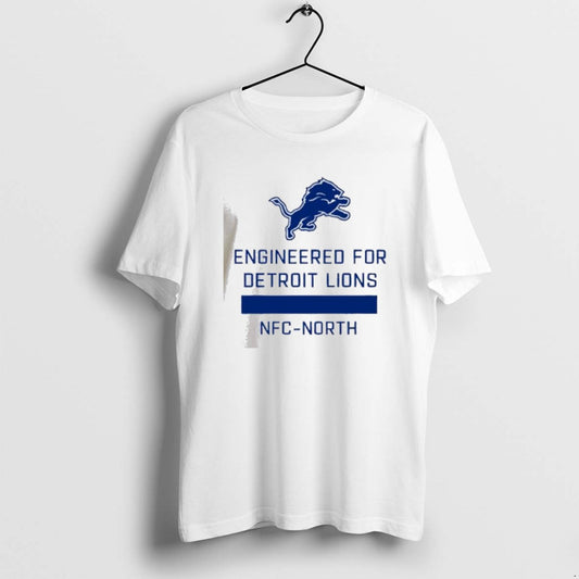 Official Top Detroit Lions Engineered For Nfcnorth 2025 Limited Edition - clothing by TeeHivey.com