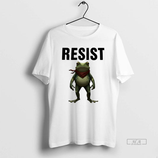Official Top Resist Red Bandana Frog - clothing by TeeHivey.com