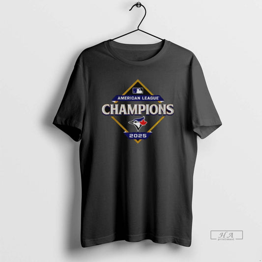 Official Toronto Blue Jays 2025 American League Champions - clothing by TeeHivey.com