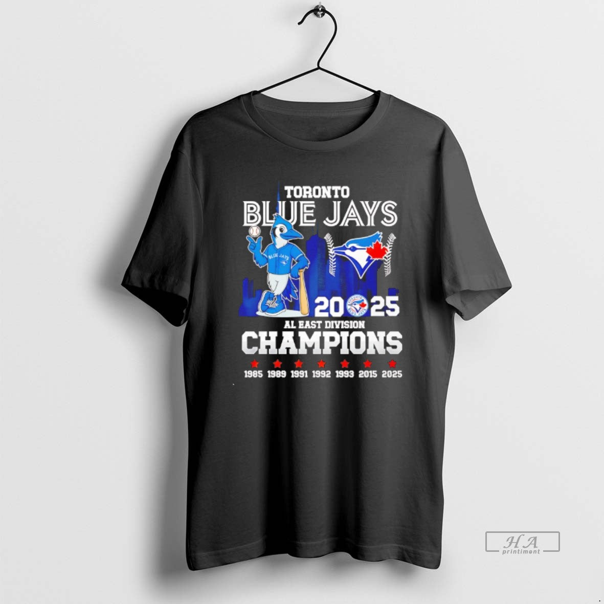 Official Toronto Blue Jays Al East Division Champions - clothing by TeeHivey.com