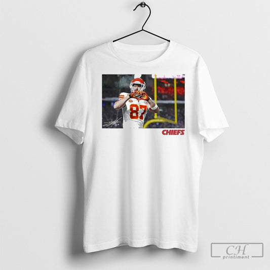 Official Travis Kelce Kansas City Chiefs Heart Hands Sweater