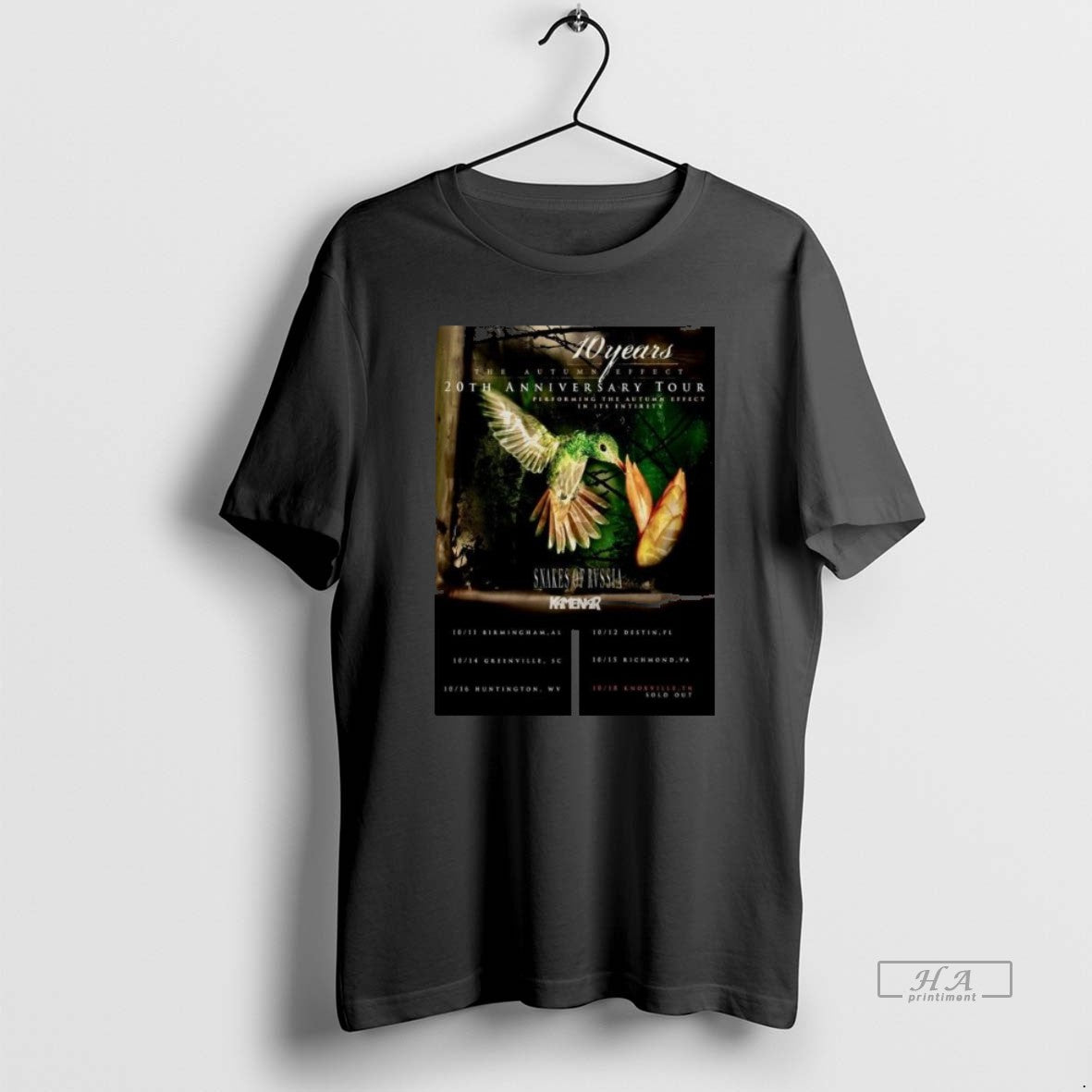 Official Trendy 10 Years The Autumn Effect 10th Anniversary Tour October 2025 - clothing by TeeHivey.com