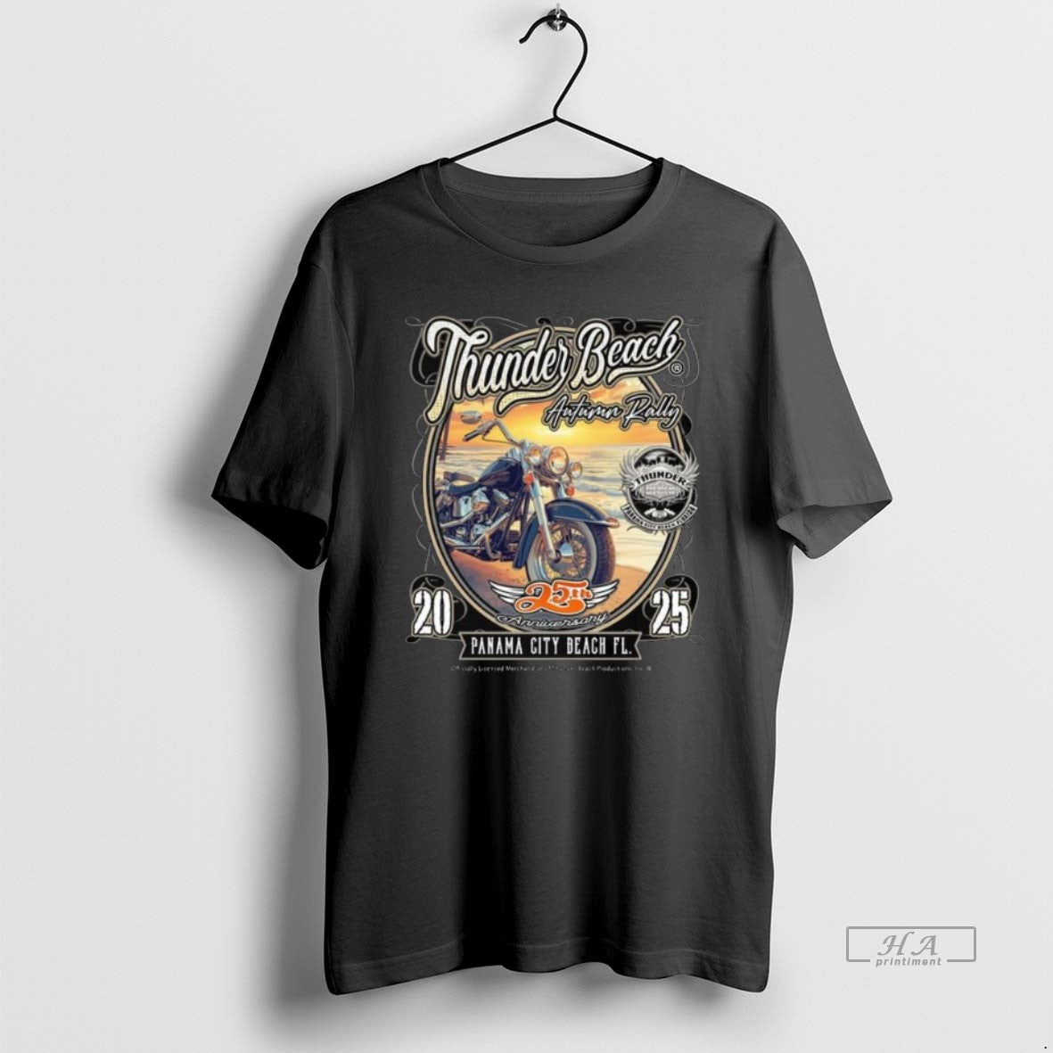Official Trendy 2025 Thunder Autumn Rally Sunset Beach Long Sleve