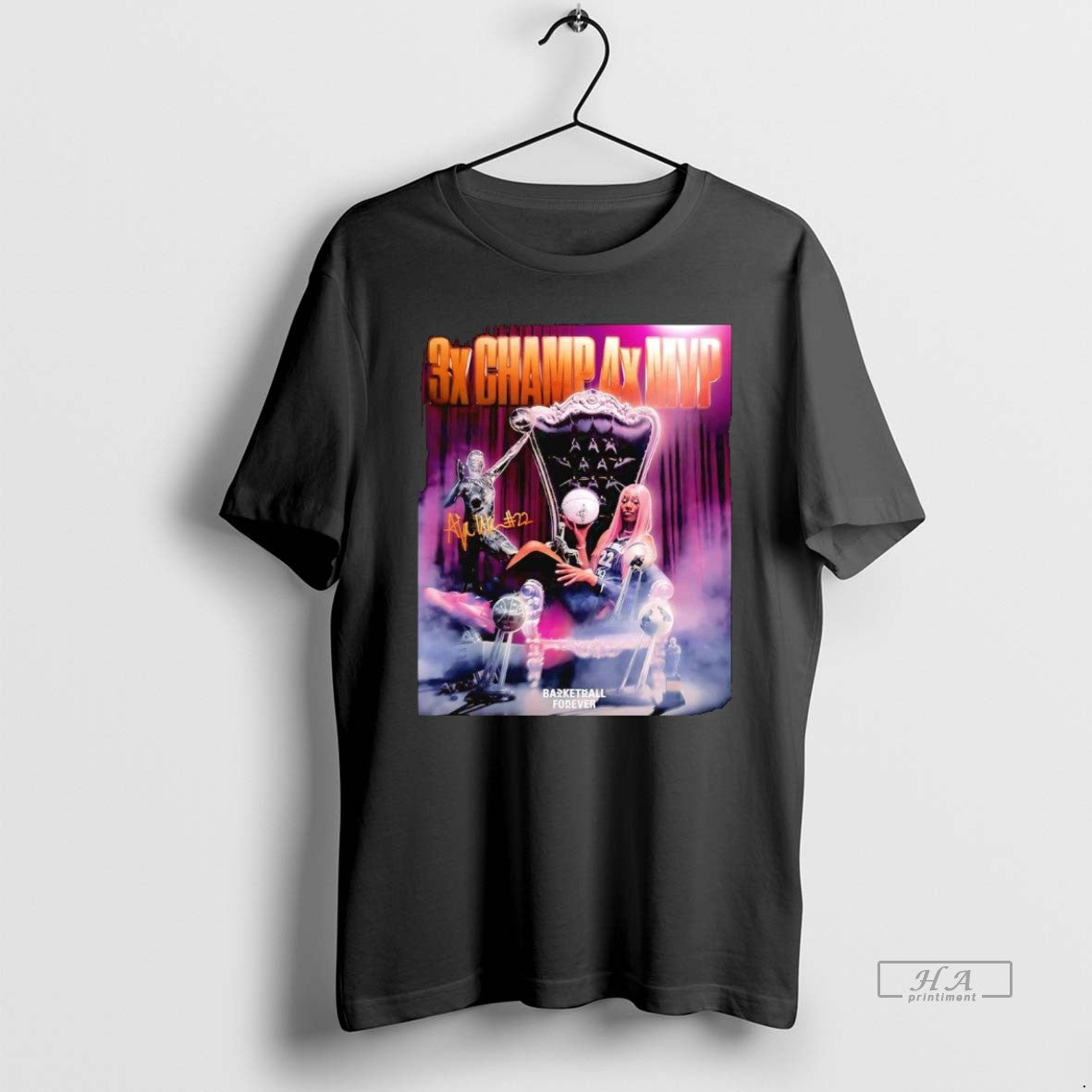 Official Trendy Aja Wilson 3x Champion 4x Mvp Las Vegas Aces - clothing by TeeHivey.com