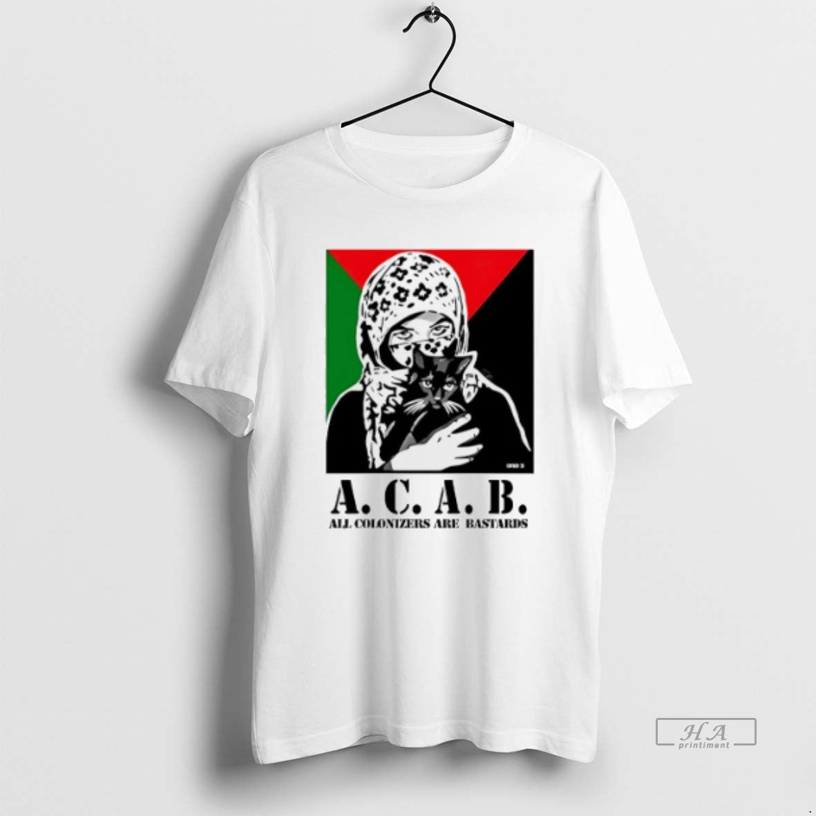Official Trendy All Colonizers Are Bastards Flag - clothing by TeeHivey.com