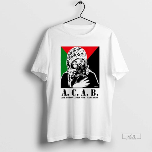 Official Trendy All Colonizers Are Bastards Flag - clothing by TeeHivey.com