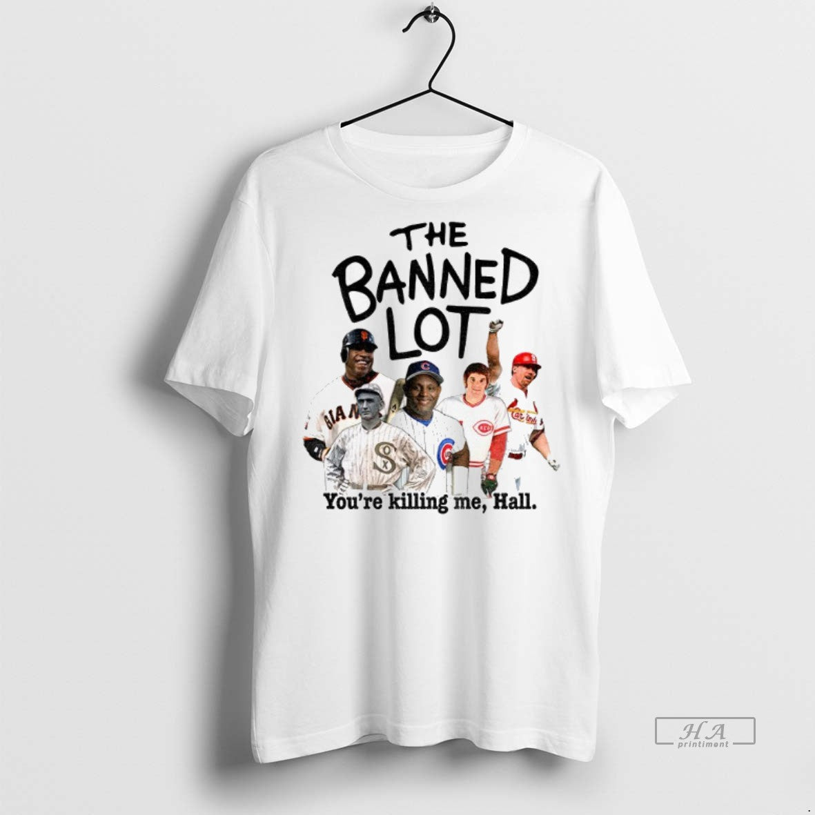 Official Trendy Barry Bonds Pete Rose Shoeless Joe Jackson Vs Mark Mcgwire The Banned Lot - clothing by TeeHivey.com