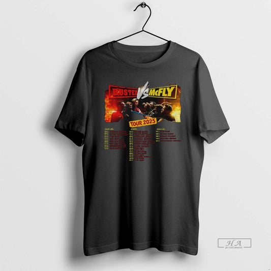 Official Trendy Busted Vs Mcfly Tour 2025 World Tour - clothing by TeeHivey.com