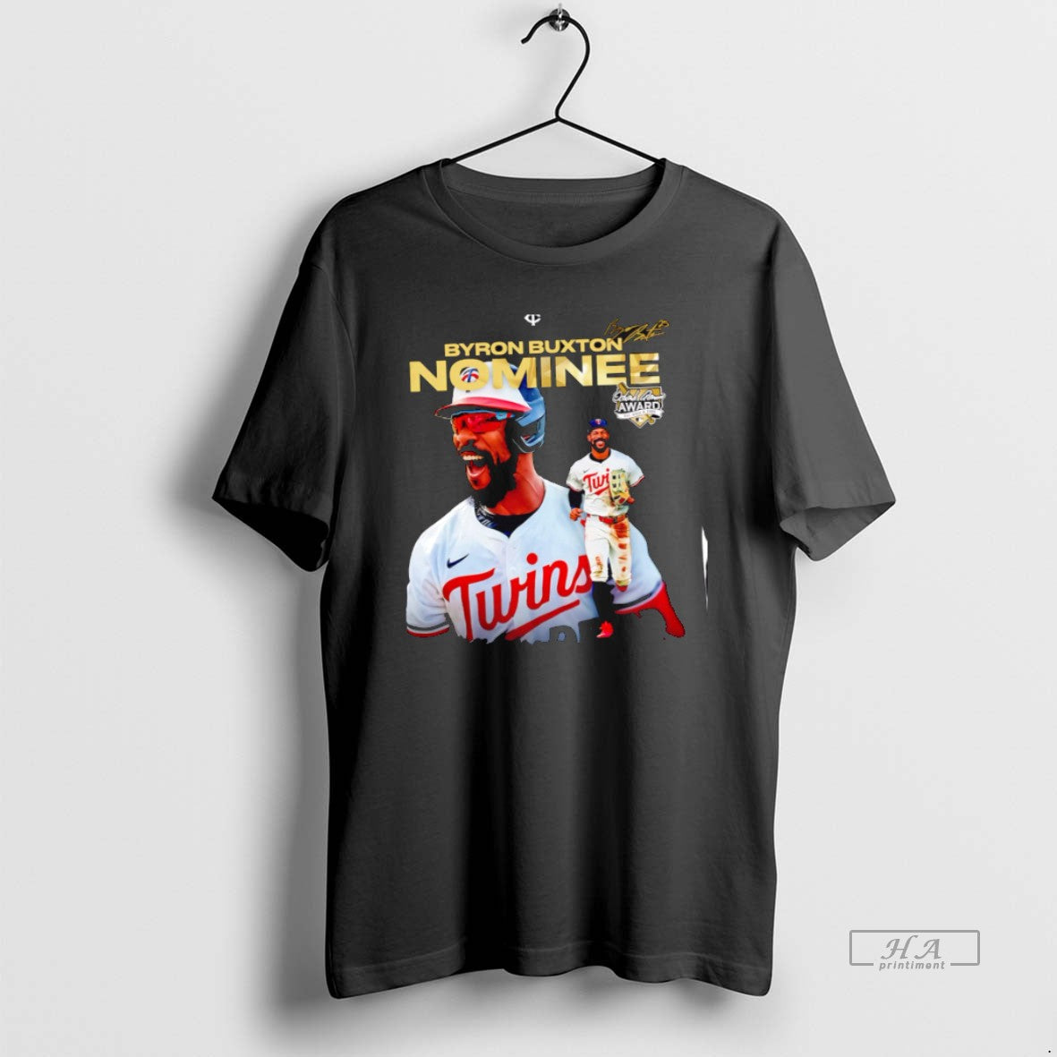 Official Trendy Byron Buxton Nominee Minnesota Twins Signature - clothing by TeeHivey.com