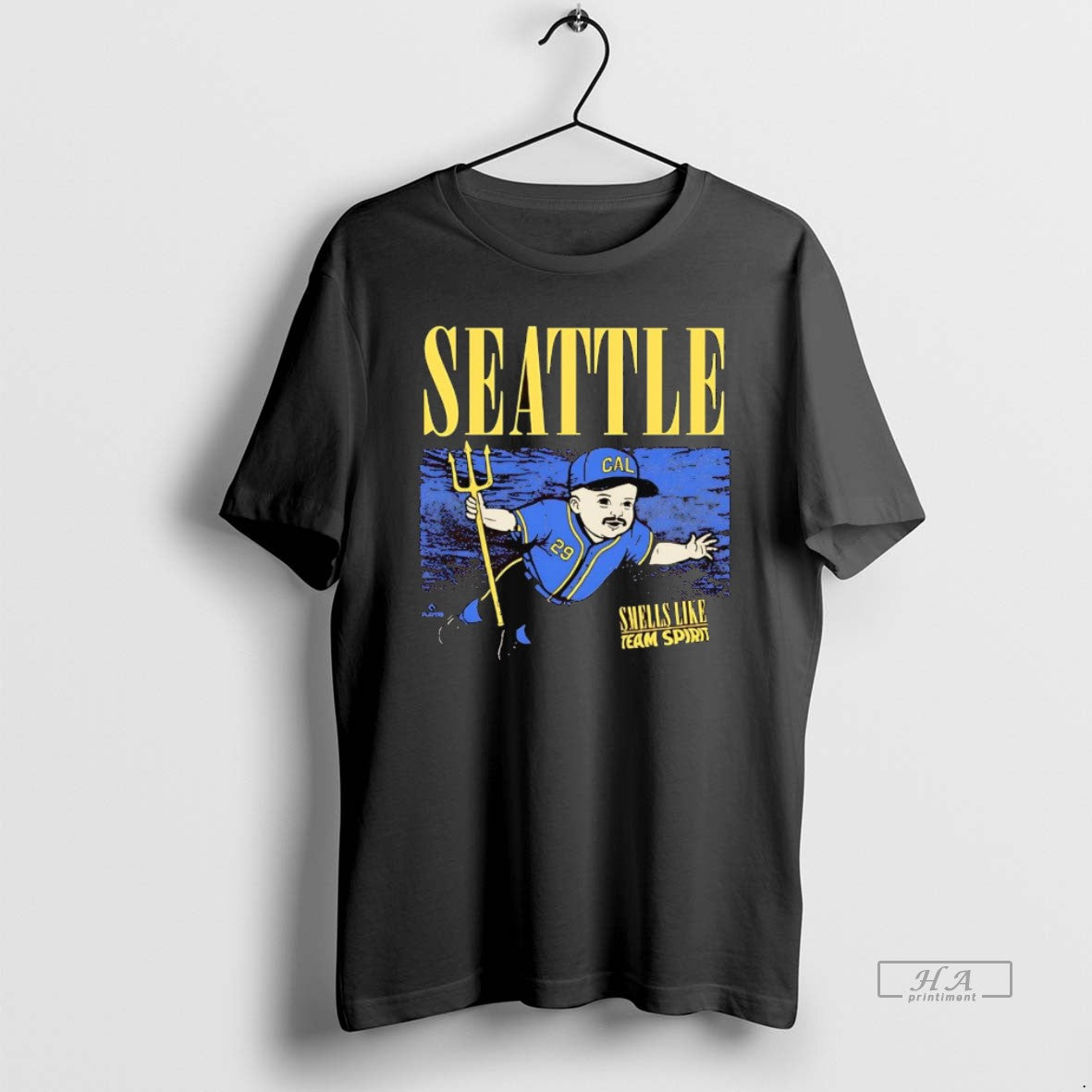 Official Trendy Cal Raleigh Smells Like Team Spirit Seattle