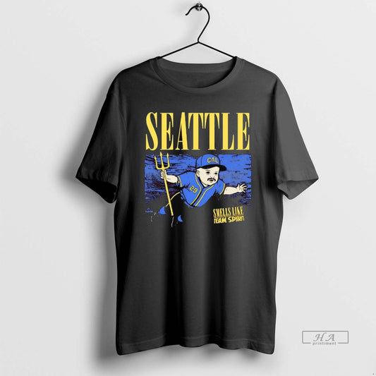 Official Trendy Cal Raleigh Smells Like Team Spirit Seattle