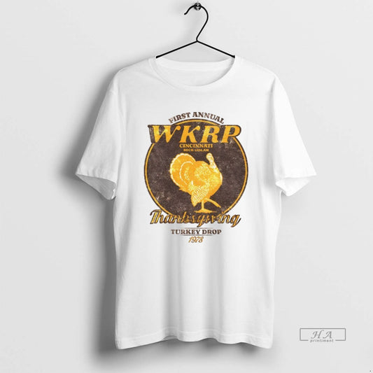 Official Trendy First Annual Wkrp Thanksgiving Day Turkey Drop 1978 Thanksgiving Day Vintage - clothing by TeeHivey.com