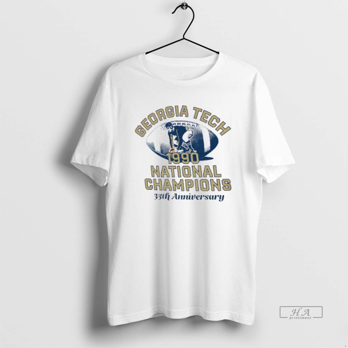 Official Trendy Georgia Tech Yellow Jackets 1990 National Champions 35th Anniversary - clothing by TeeHivey.com