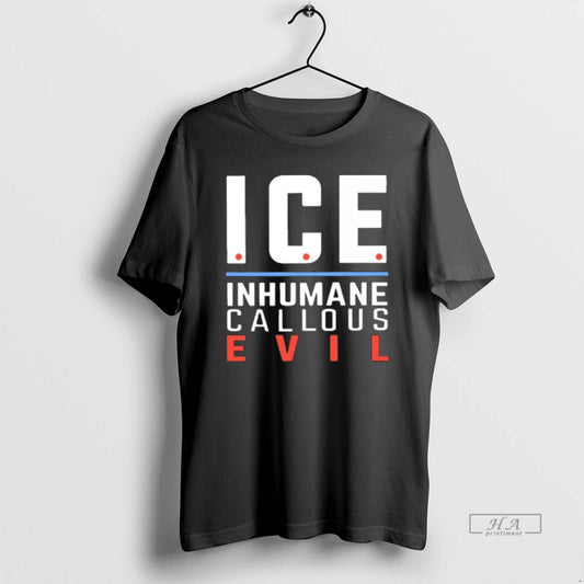 Official Trendy Greta Thunberg Ice Inhumane Callous Evil 2025 - clothing by TeeHivey.com