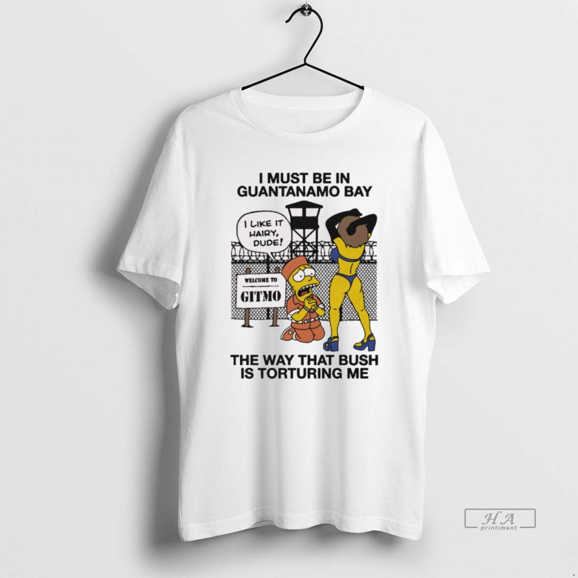 Official Trendy I Must Be In Guantanamo Bay The Way That Bush Is Torturing Me - clothing by TeeHivey.com