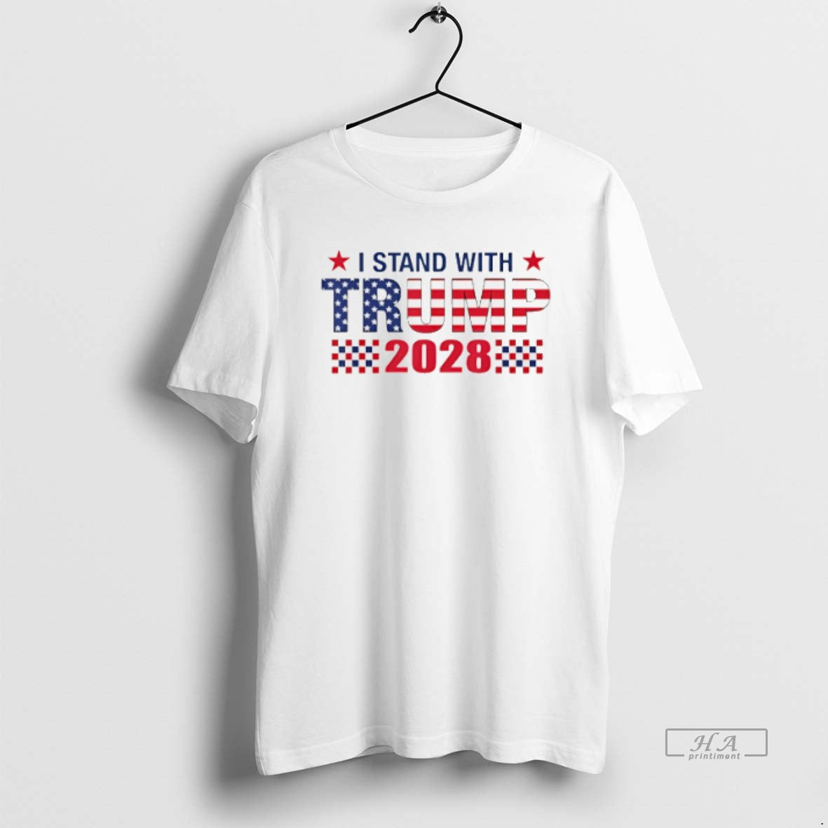 Official Trendy I Stand With Trump 2028 - clothing by TeeHivey.com