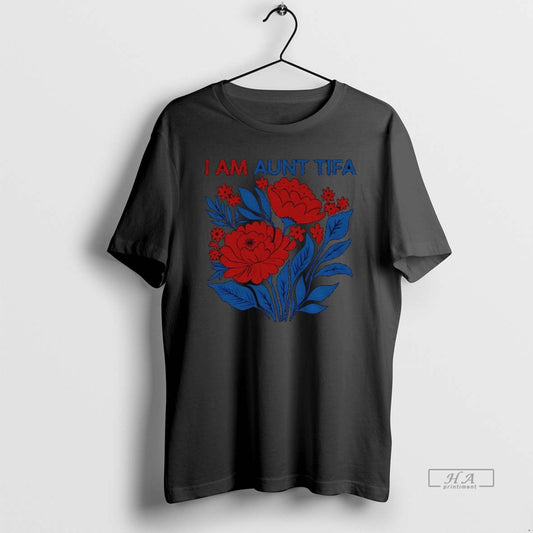Official Trendy I Am Aunt Tifa Floral Anti Trump Funny Political - clothing by TeeHivey.com