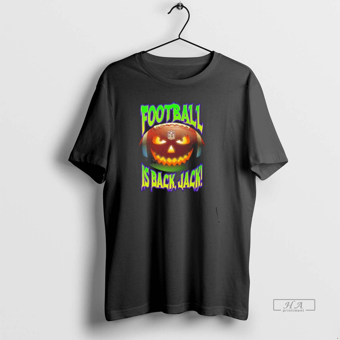 Official Trendy Jack O Lantern Football Is Back Jack - clothing by TeeHivey.com