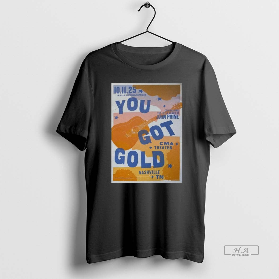 Official Trendy John Prine Tour Nashville Tn October 11 2025 - clothing by TeeHivey.com