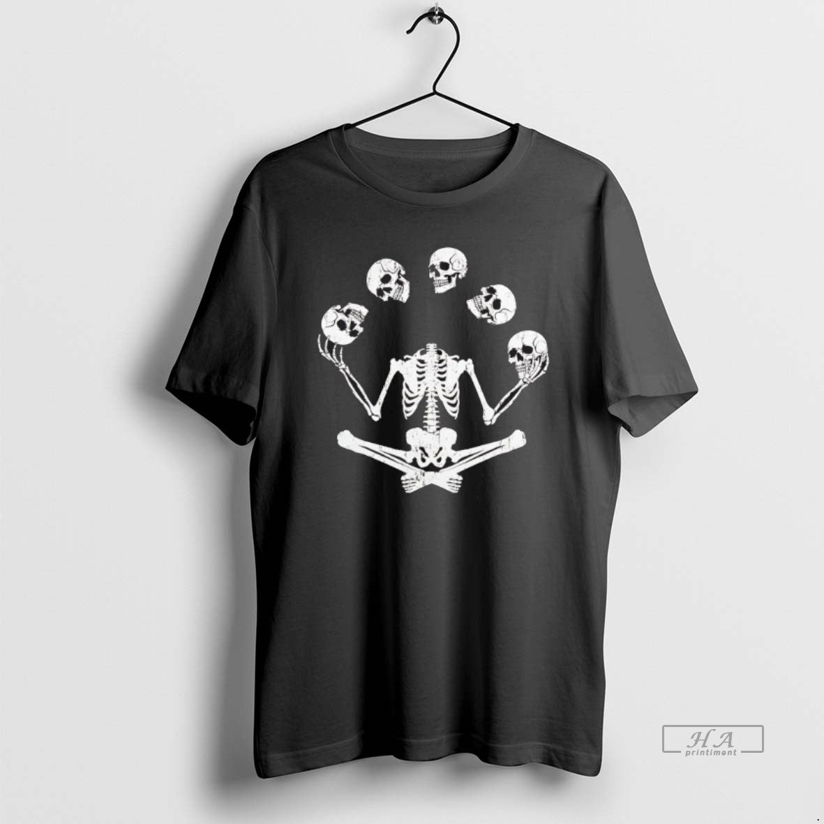 Official Trendy Juggling Skeleton Halloween - clothing by TeeHivey.com
