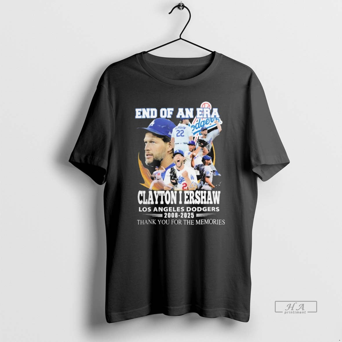 Official Trendy Los Angeles Dodgers Thank You Clayton Kershaw Forever 22 End Of An Era