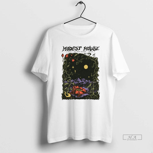 Official Trendy Modest Mouse At The Mission Ballroom Denver Co On October 1 2025 Tee