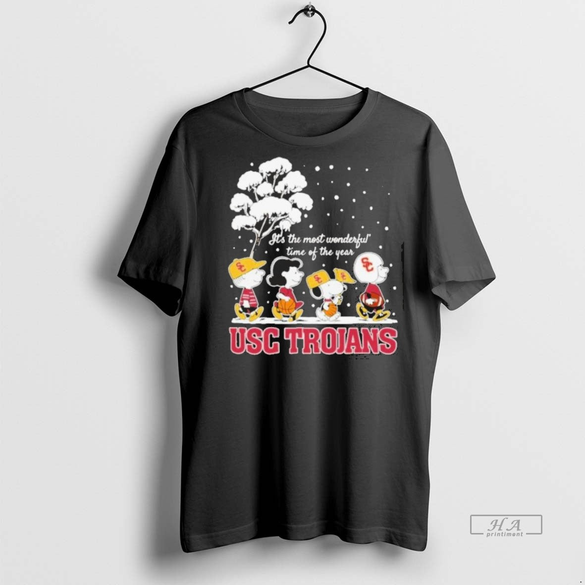 Official Trendy Peanuts Usc Trojans Winter Its The Most Wonderful Time Of The Year 2025 - clothing by TeeHivey.com
