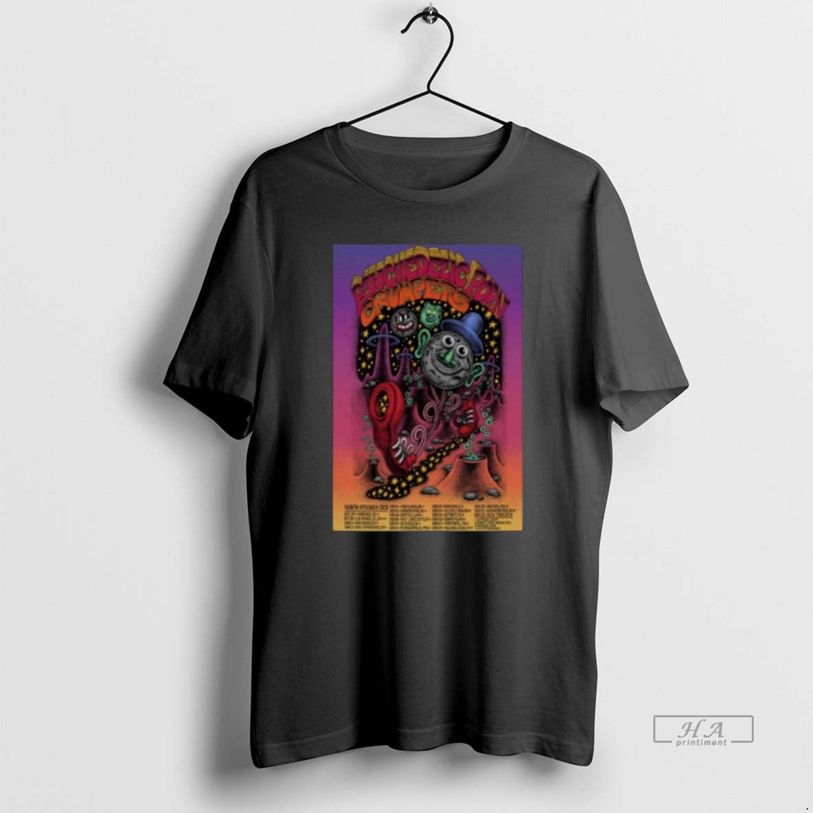 Official Trendy Psychedelic Porn Crumpets Fall Tour 2025 - clothing by TeeHivey.com