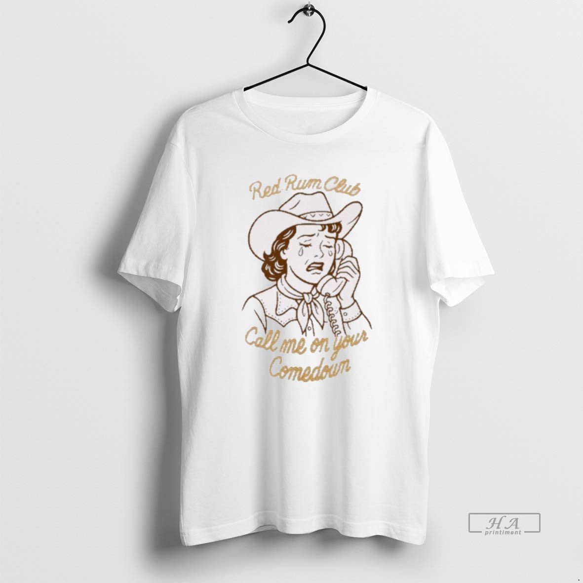 Official Trendy Red Rum Club Call Me On Your Comedown Painting - clothing by TeeHivey.com