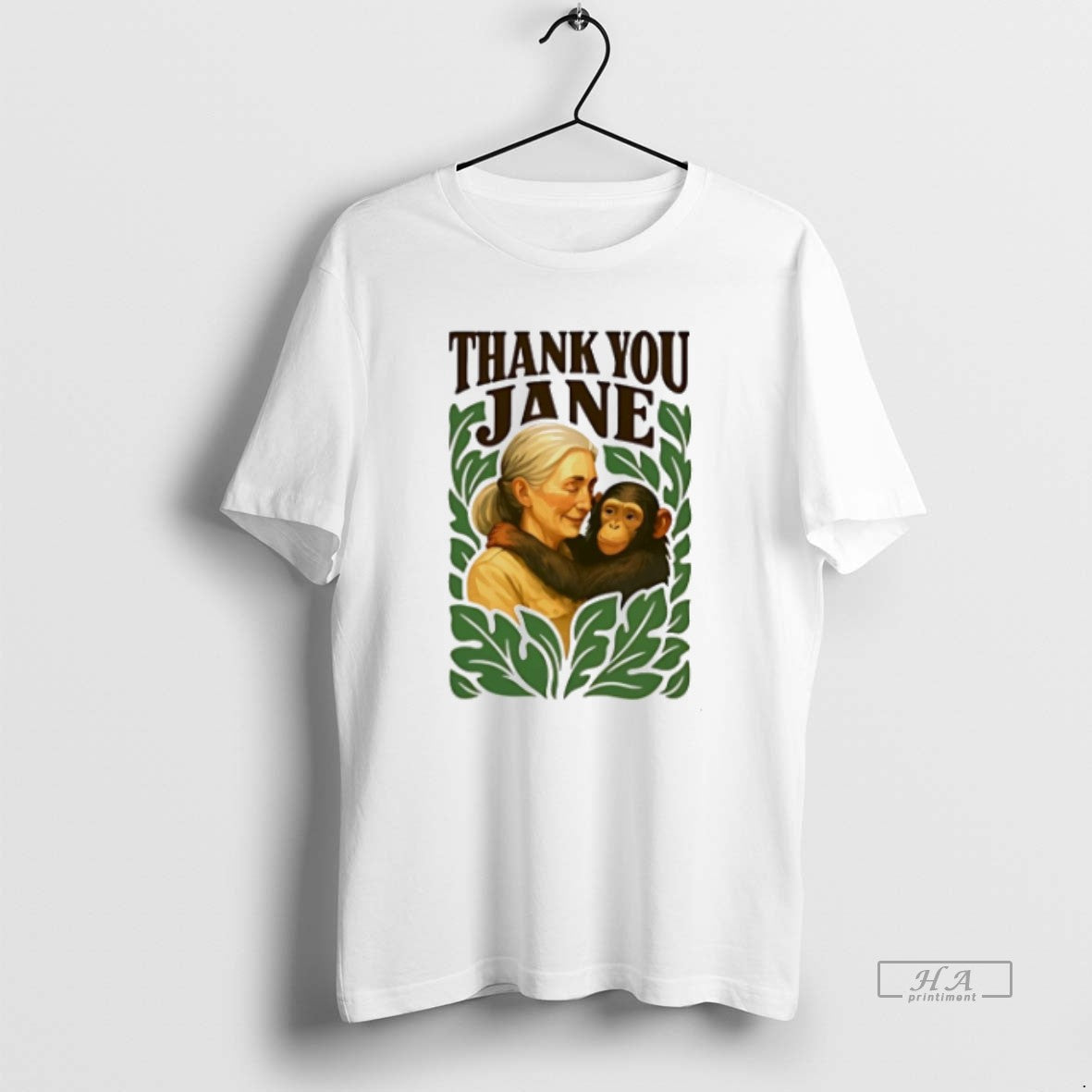 Official Trendy Rip Jane Goodall Thank You Jane Goodall