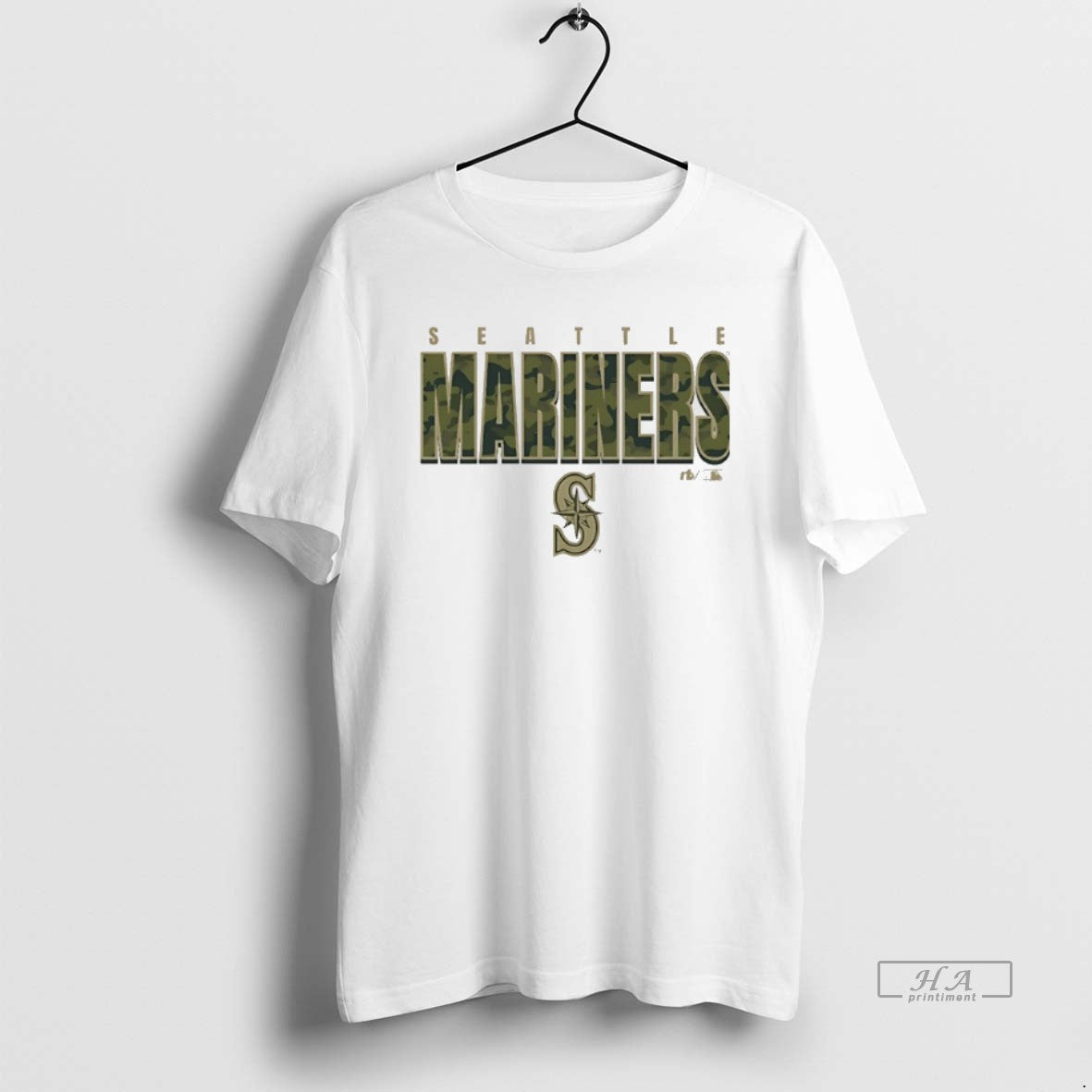Official Trendy Seattle Mariners Camo Mlb Postseason 2025