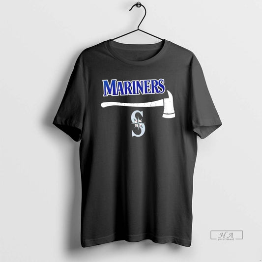 Official Trendy Seattle Mariners Firefighter Application 2 Sided