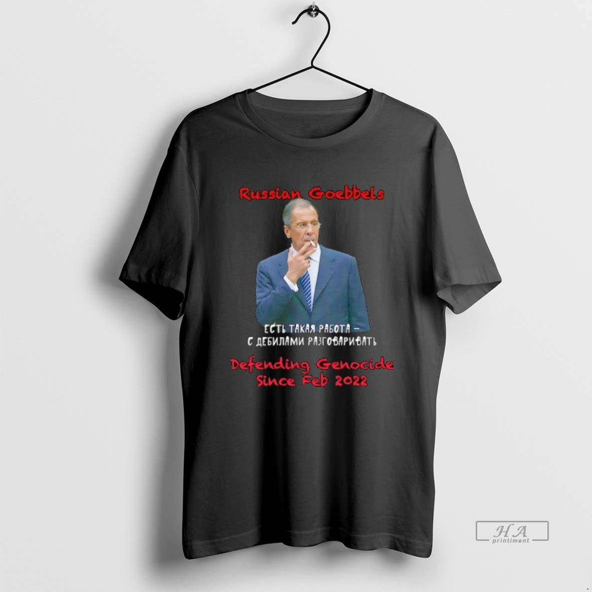 Official Trendy Sergey Lavrov Russian Goebbels Defending Genocide Since Feb 2022 - clothing by TeeHivey.com