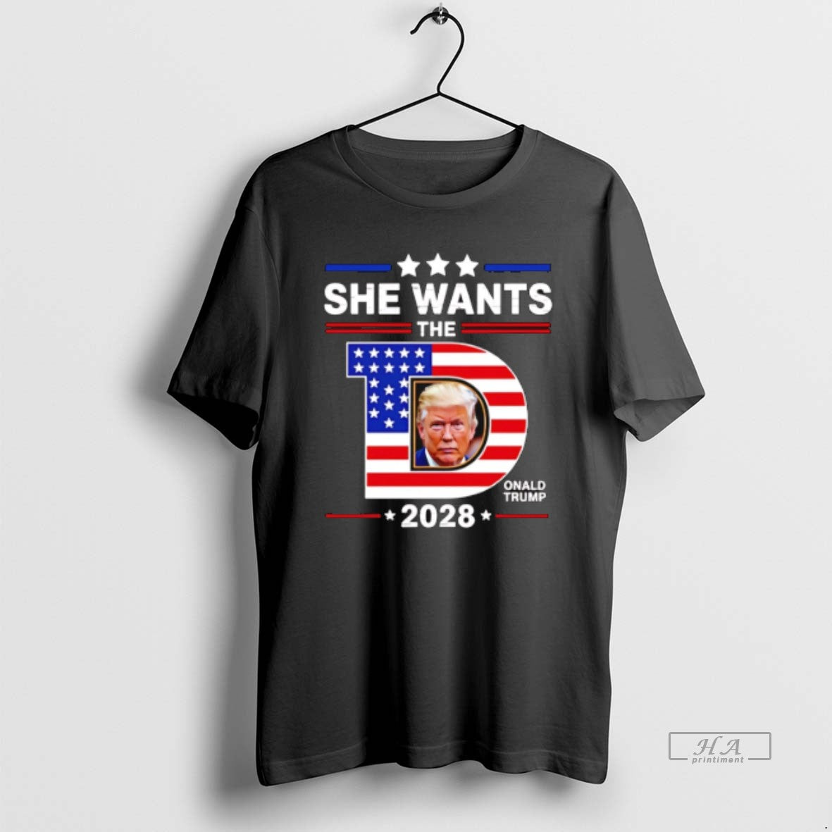 Official Trendy She Wants The D Trump 2028 - clothing by TeeHivey.com