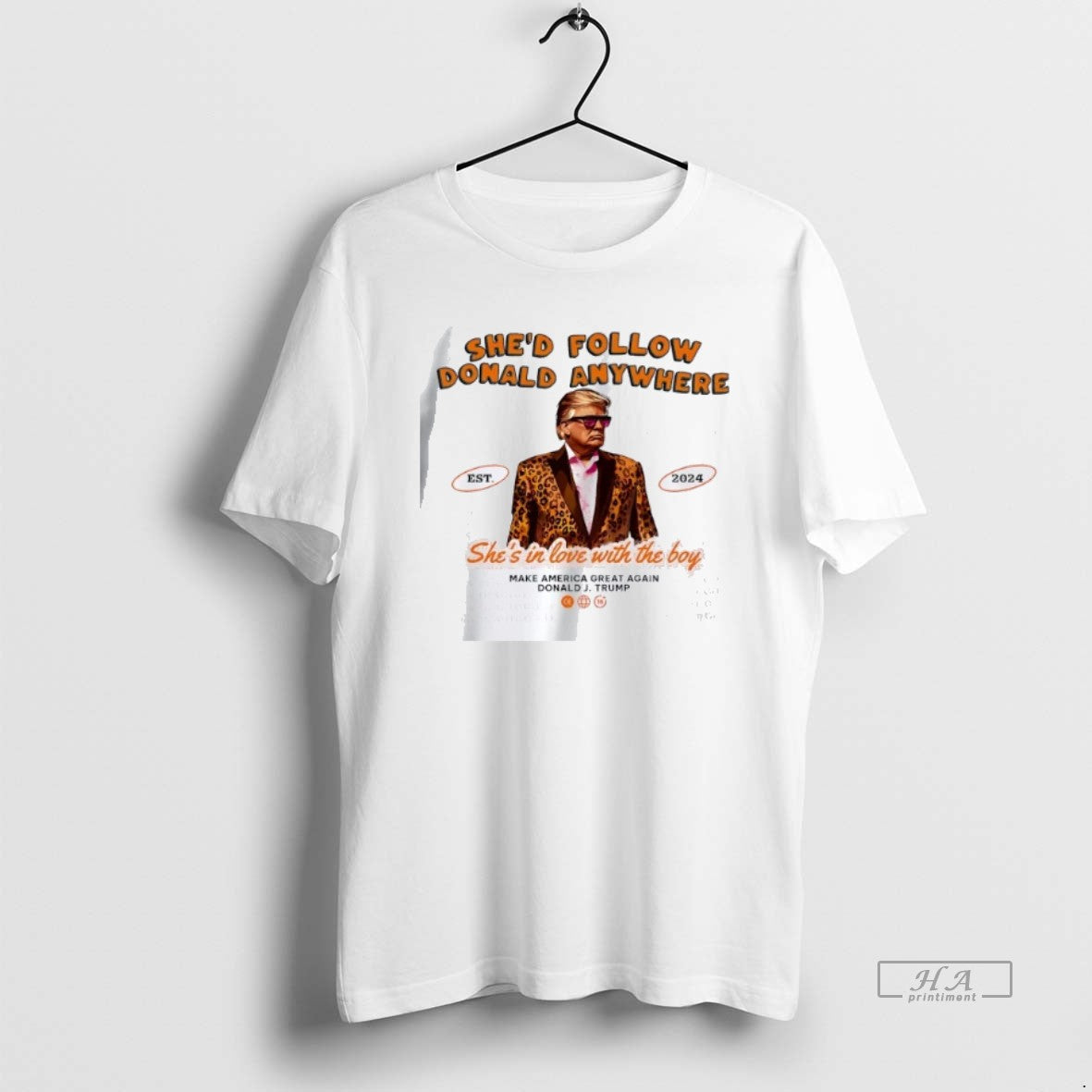 Official Trendy Shed Follow Donald Anywhere Shes In Love With The Boy Trump - clothing by TeeHivey.com