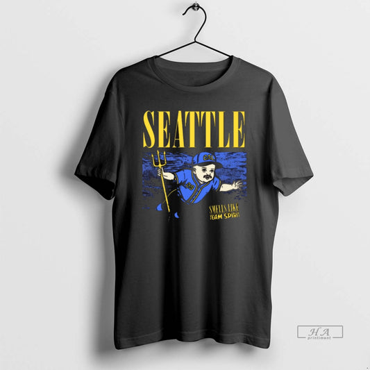 Official Trendy Smells Like Team Spirit Cal Raleigh Seattle Mariners Mlb