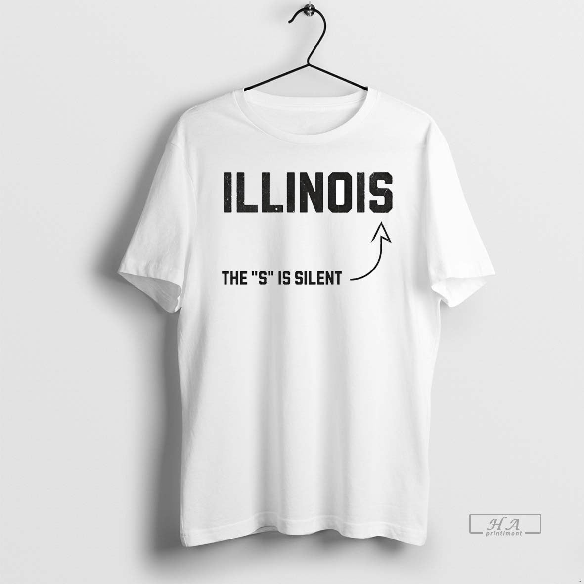 Official Trendy The S Is Silent Illinois - clothing by TeeHivey.com